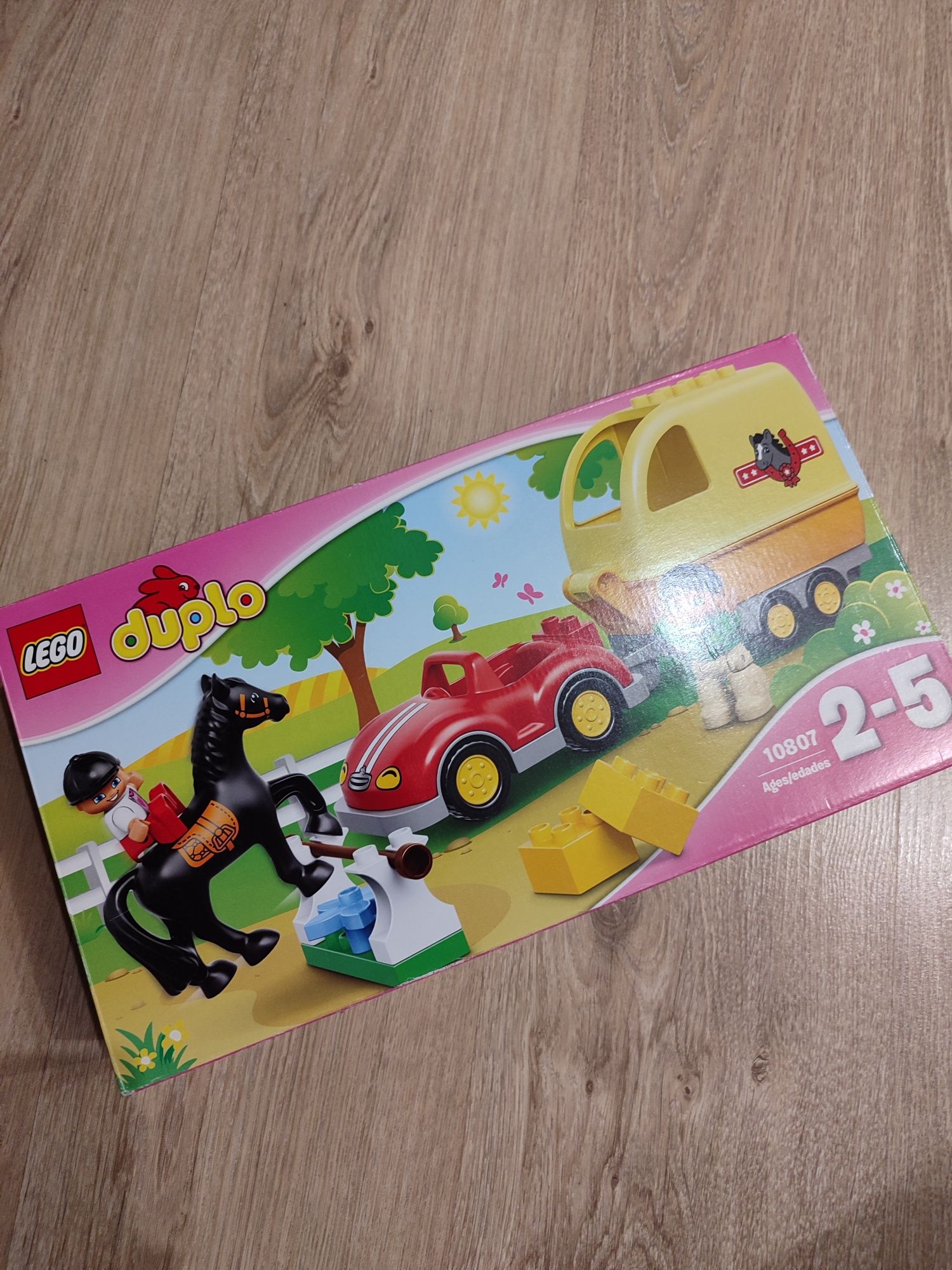 Lego Duplo  трейлер для лошадок