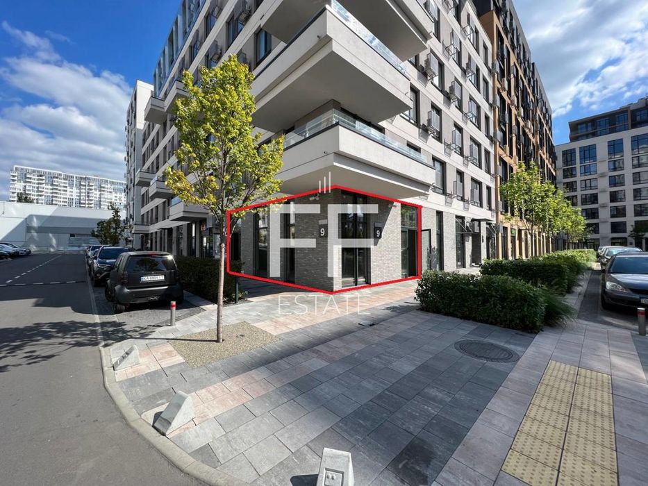 Фасад, Витрина, ЖК Файна Таун, Салютна, Нивки