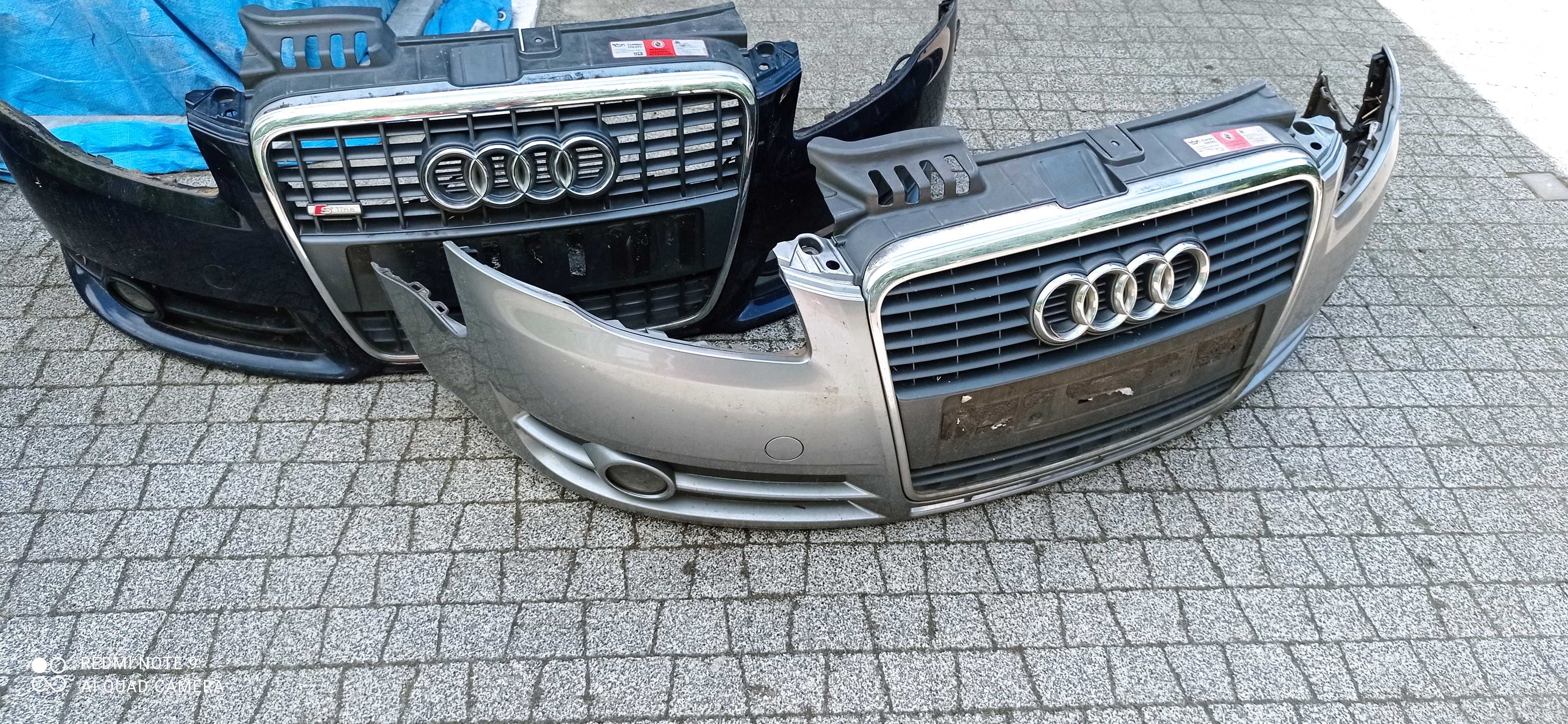 Audi A4 B7 s line zderzak przód kompletny Lz7z l25j ly7g lz5c