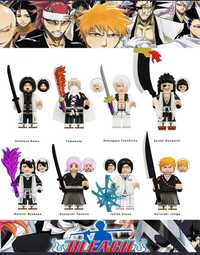 Coleção de  bonecos minifiguras Bleach nº1 (compatíveis com Lego)