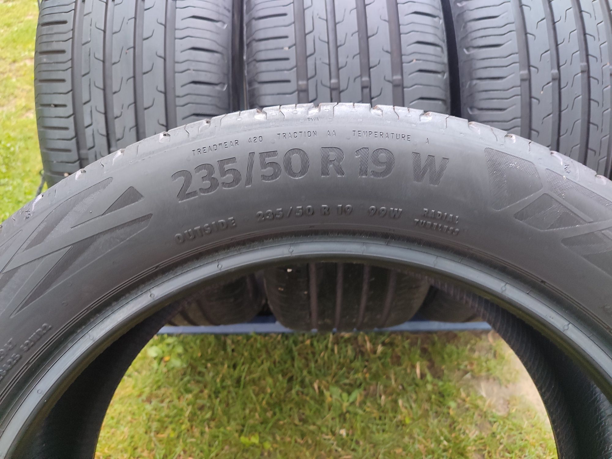 Opony letnie R19 235/50 Continental Ecocontact6 MO super stan