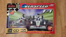 Tor wyścigowy F1 dwa auta (3.2 m) sterowane skala 1:32 + puzzle Auta