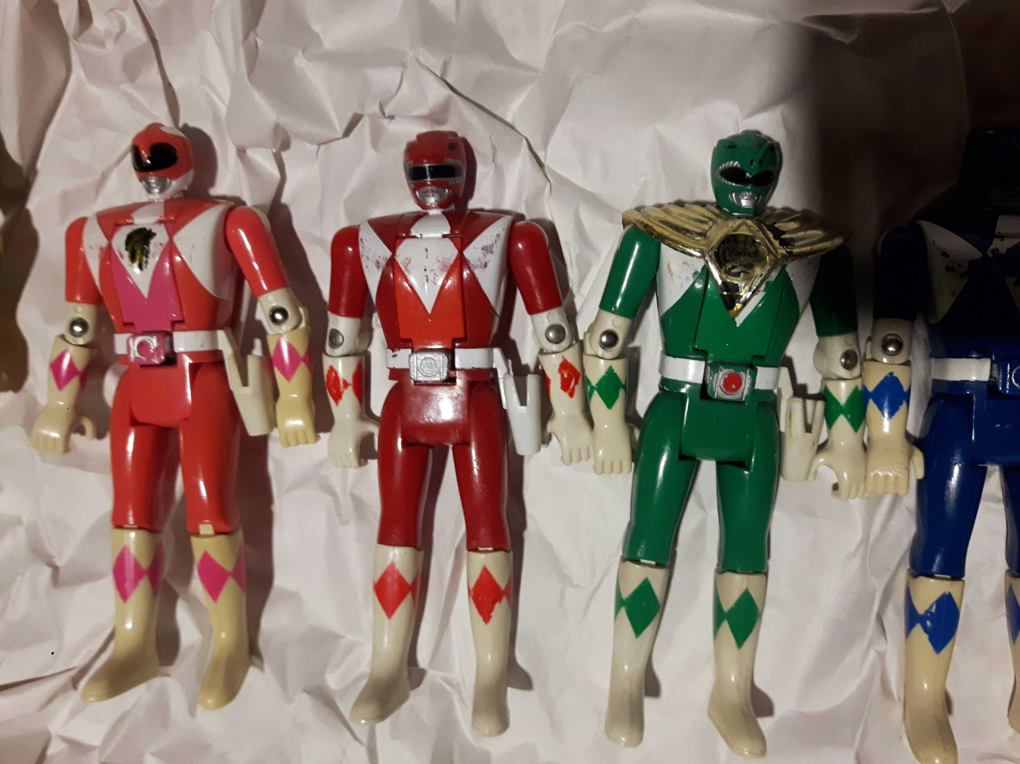 6 Power Rangers da Bandai de 1993 Raros