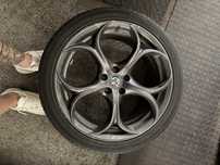 Felgi 5x110 19 Alfa Romeo Giulia dwie szerokosci