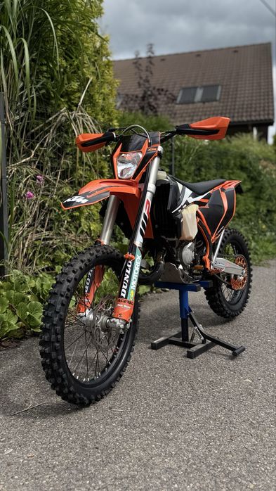 KTM XC-W 150, 2017r., gaźnik z oryginalnym przebiegiem 56 mth