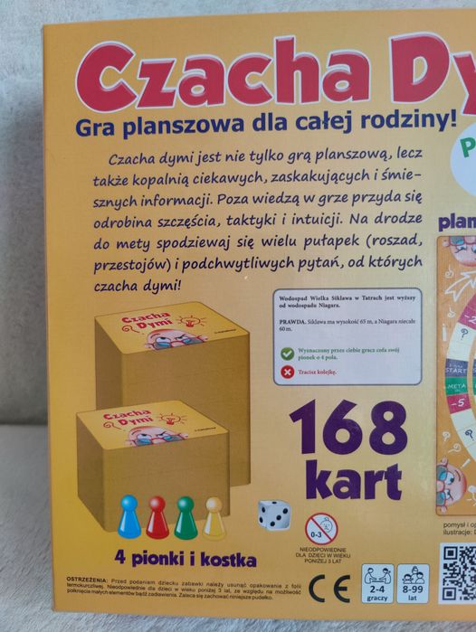Nowa gra planszowa Czacha dymi 8+