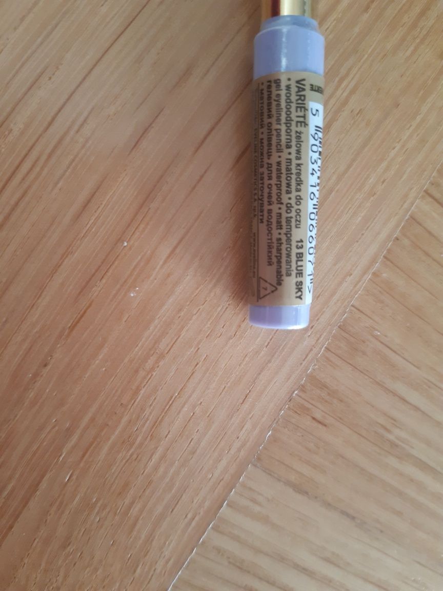 Żelową kredka do oczu, wodoodporna, 13 blue Skye, Eveline Cosmetics