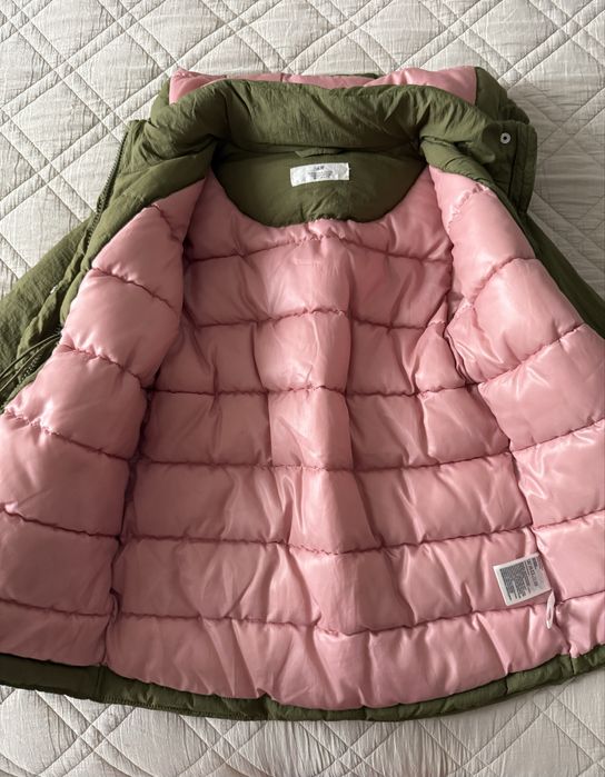 HM пуфер пуховик  6-7