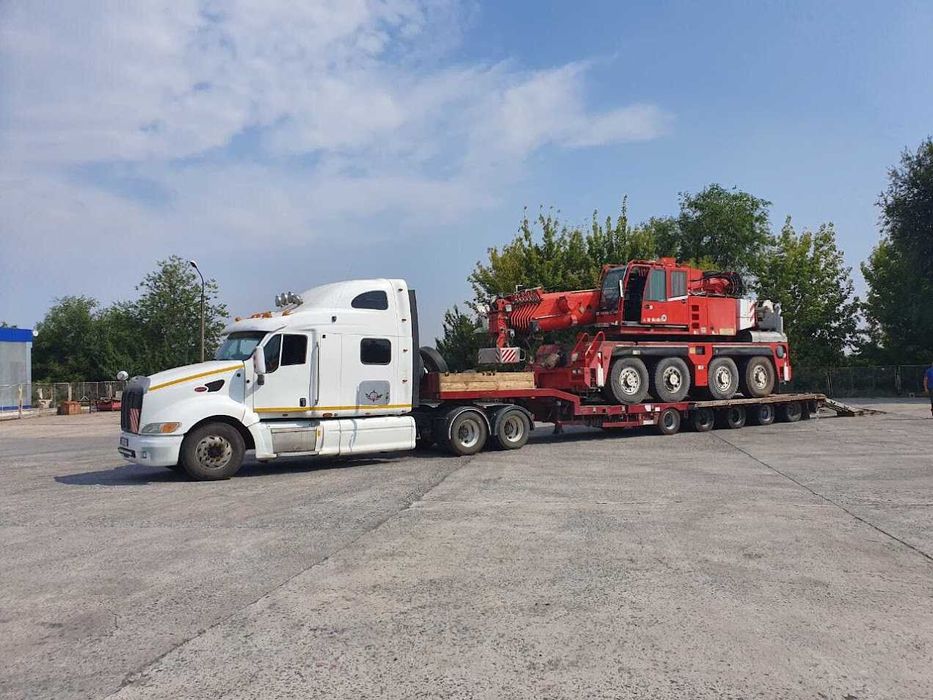 Крани автомобільні та гусеничні в оренду вантажопідємністю 45-200 тонн