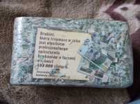 Brykiet zniszczonych banknotów 100 zł