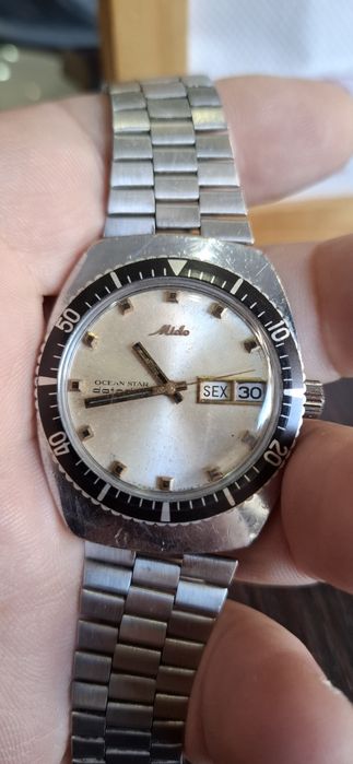 Relógio mido automático margulho 37mm