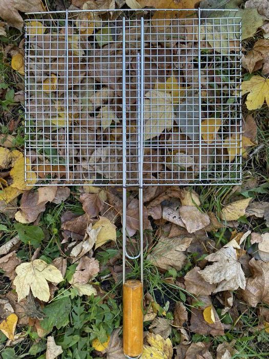 ‼️Решітка Гриль ручна робота,СПРАВЖНЯ нержавійка(НЕ МАГНІТИТЬСЯ)‼️