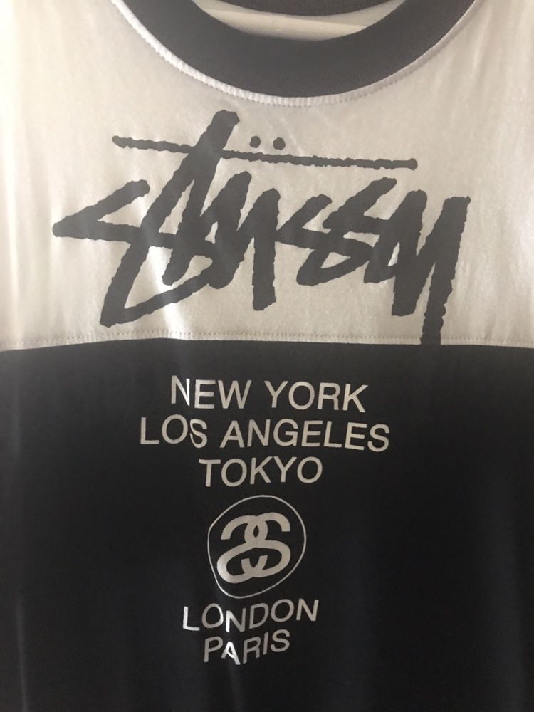 Stussy sukienka S czarna half tour