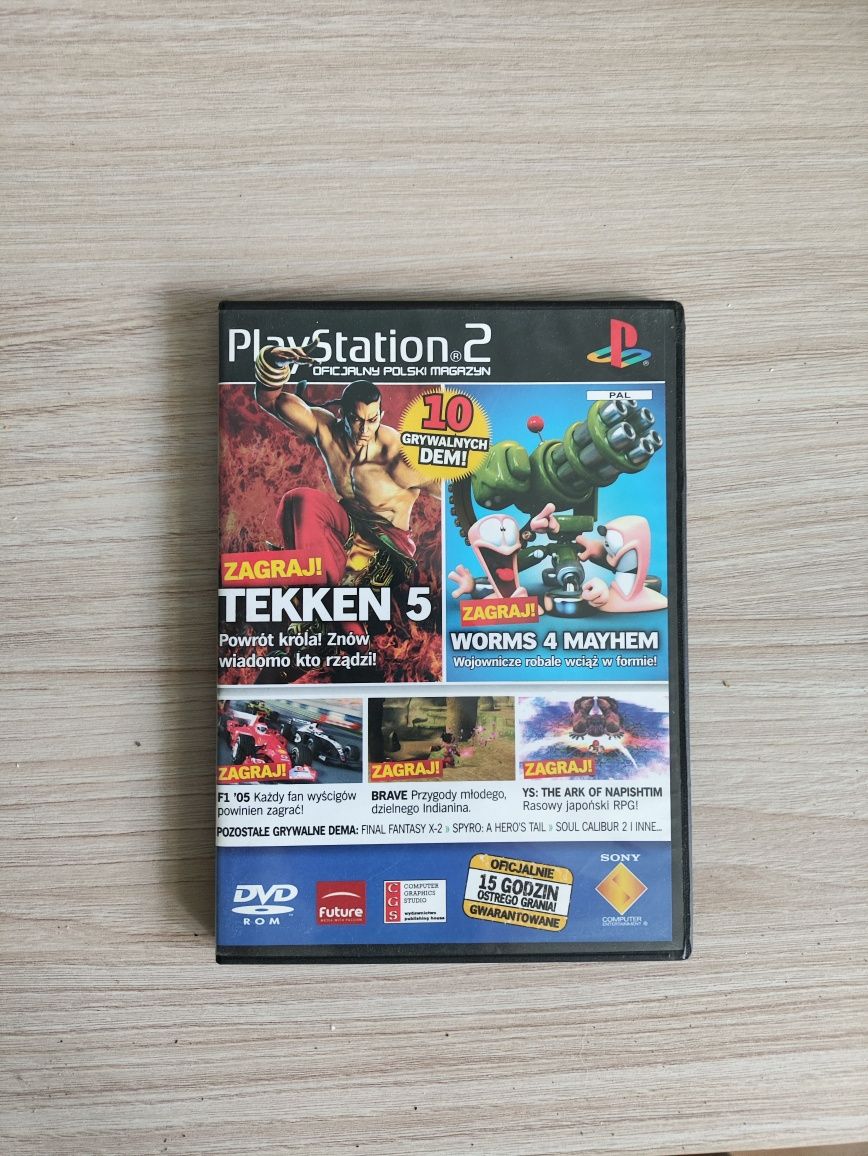 Gra ops2m Official PlayStation 2 magazine 60 wydanie polskie