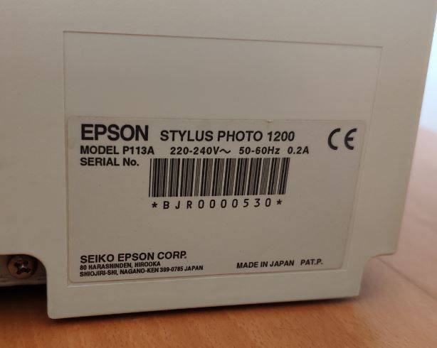 Impressora Epson Stylus Photo 1200