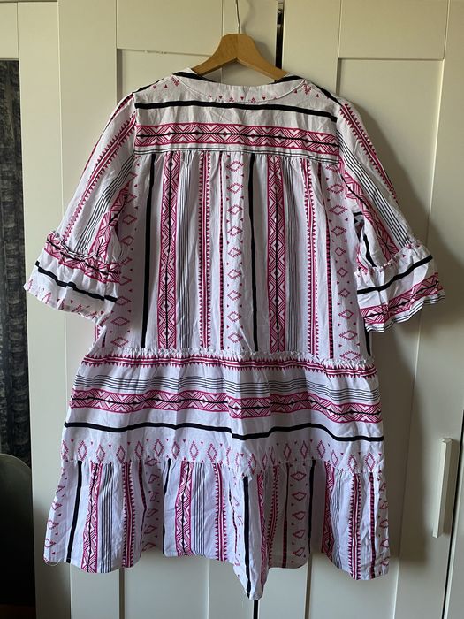 Sukienka luźny krój 100% bawełna boho nowa z metką