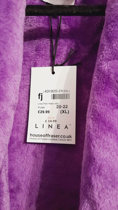 Linea. Оригинал. Новый махровый халат.