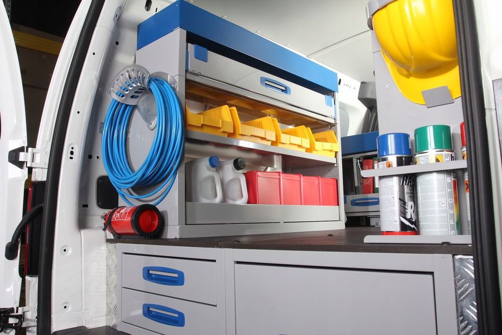 Zabudowa Do Busa Serwisowa Warsztatowa Półki Regał Szafka Berlingo Par