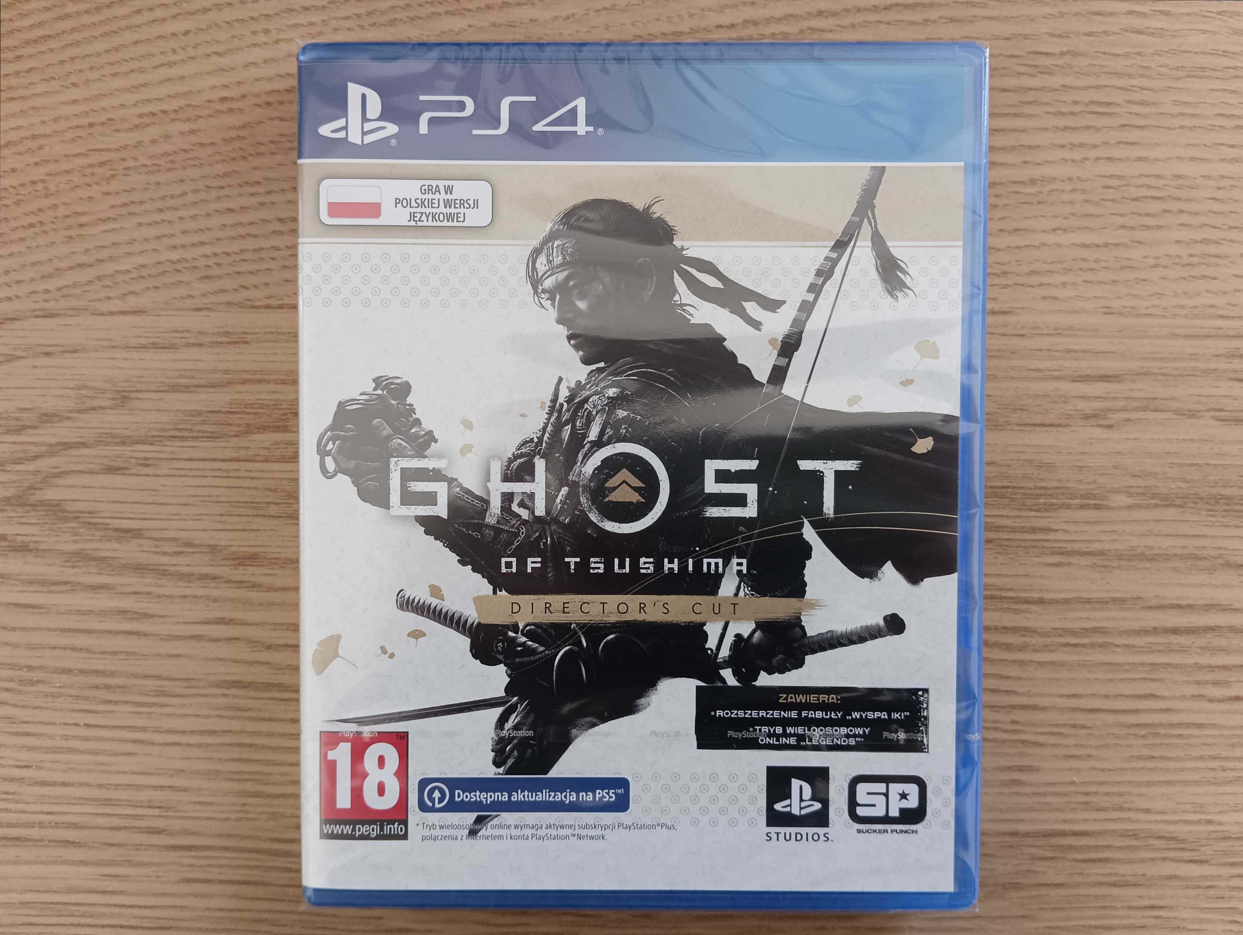 Ghost of Tsushima Director's Cut Playstation 4 PS4 PS5 (nowa w folii)