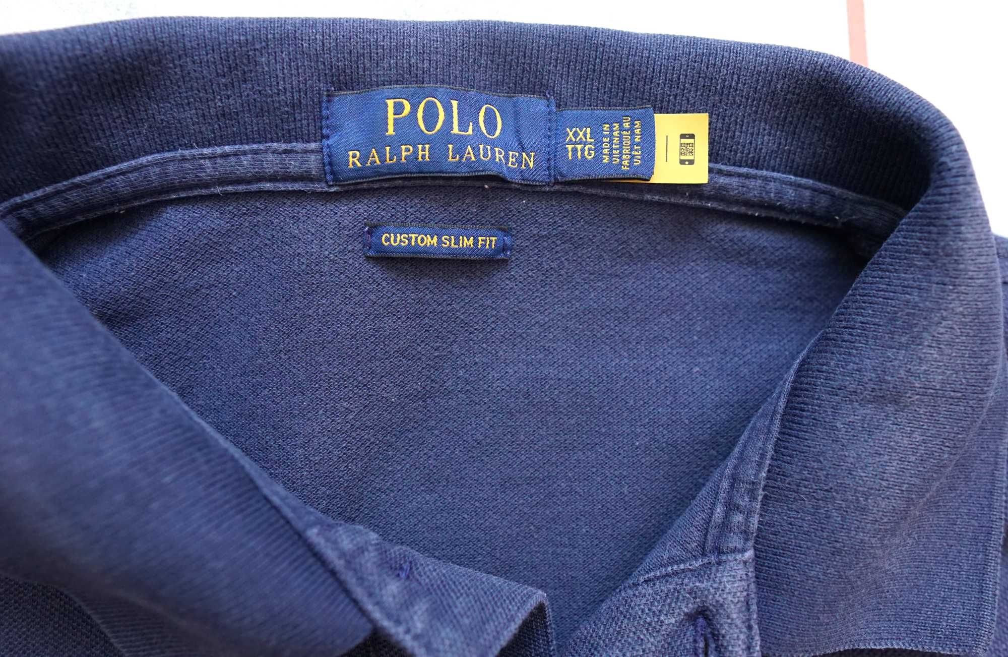 Polo Ralph Lauren koszulka slim custom fit 2XL  /  3XL