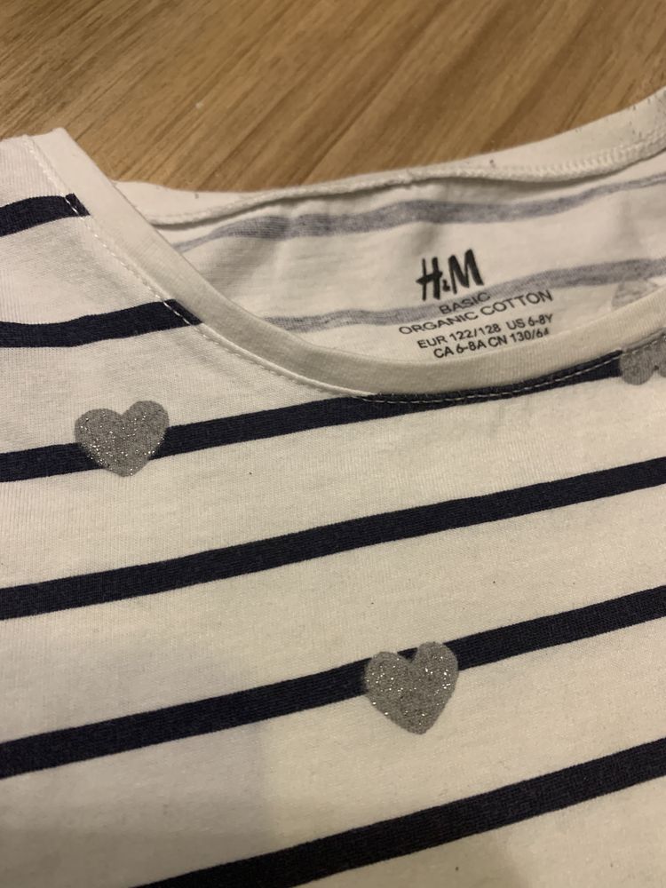 Koszulka tshirt H&M rozm 122/128