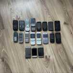 Nokia HTC Samsung LG : 19 Starych Uszkodzonych Telefonów