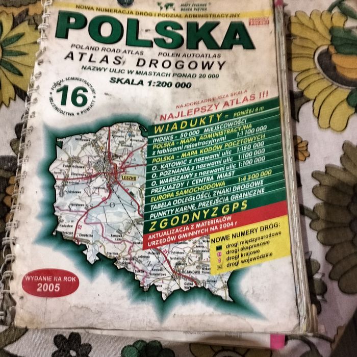 Polska atlas drogowy 2005