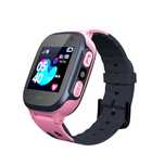 Wielofunkcyjny Smartwatch Dziecięcy Różowy z GPS i Alarmami