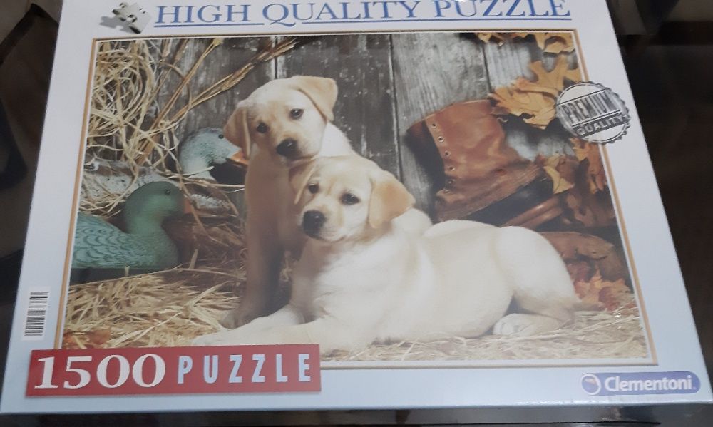 PUZZLE 1500 Peças: Cãezinhos HUNTING DOGS - NOVO! A Estrear! SELADO!