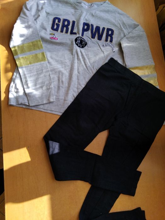 Coccodrillo bluzka legginsy 158