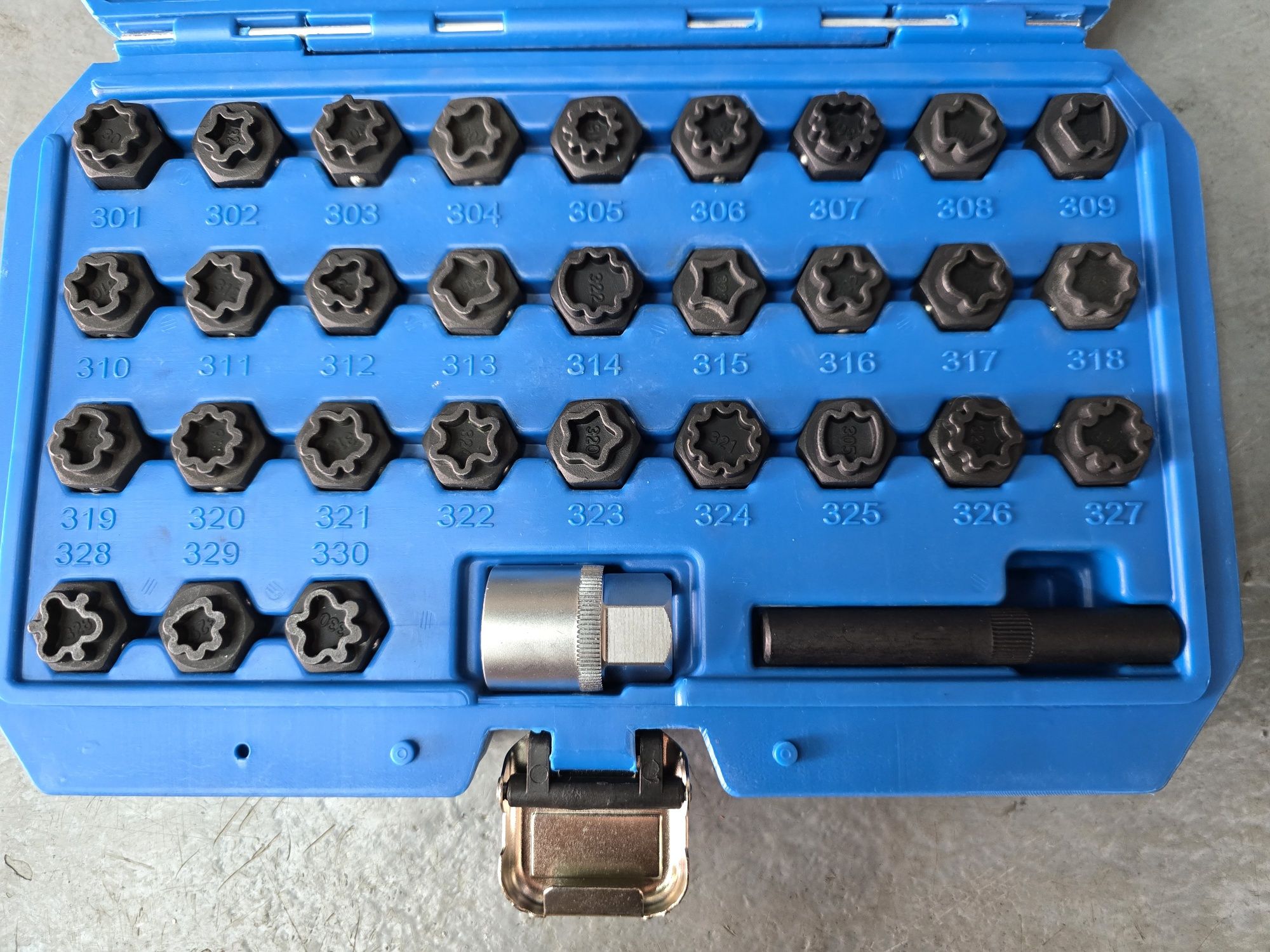 Conjunto para remover pernas de segurança mercedes