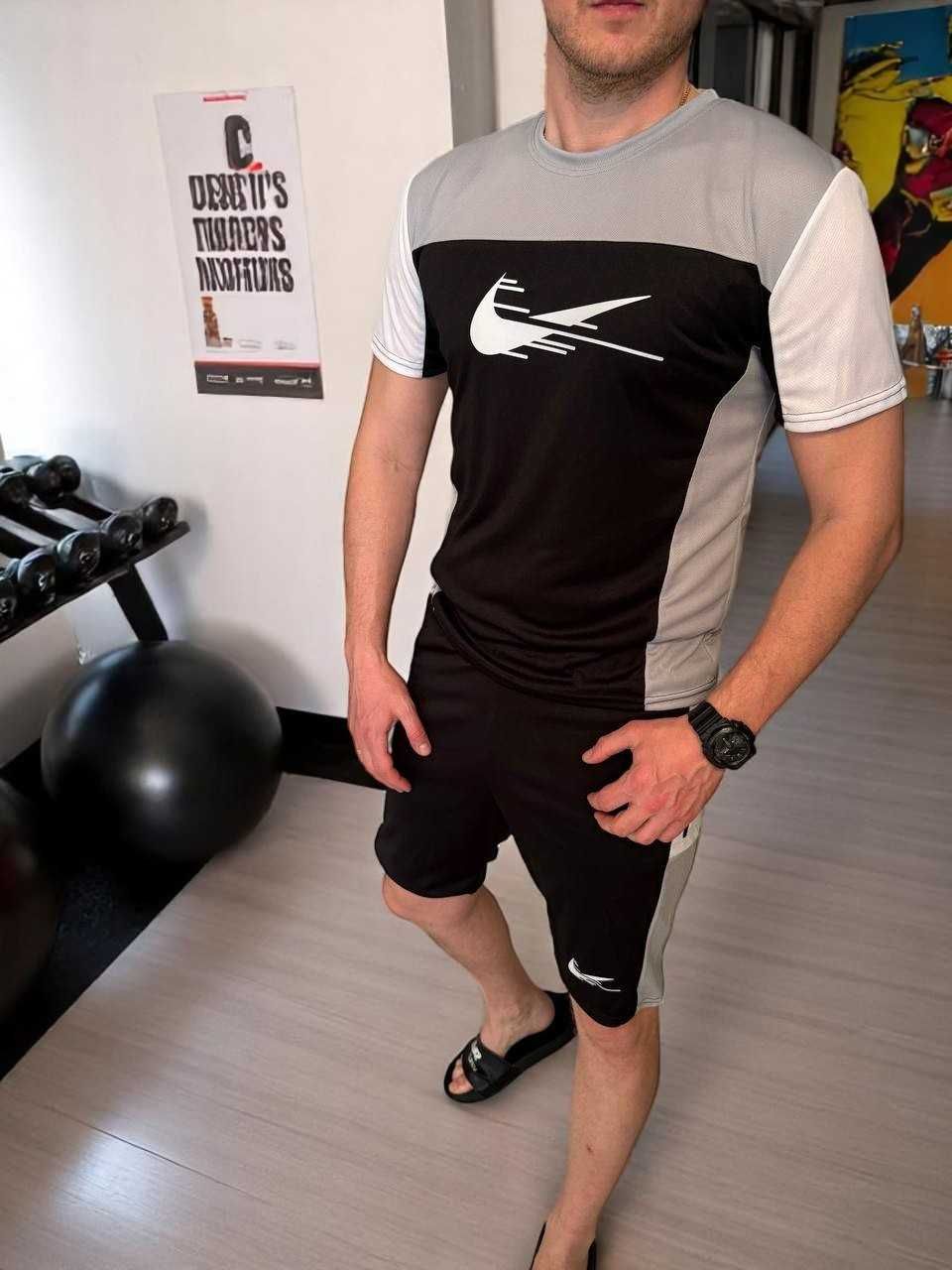 Летний костюм NIKE, ткань: „хлодок“ спортивная сетка, наложка