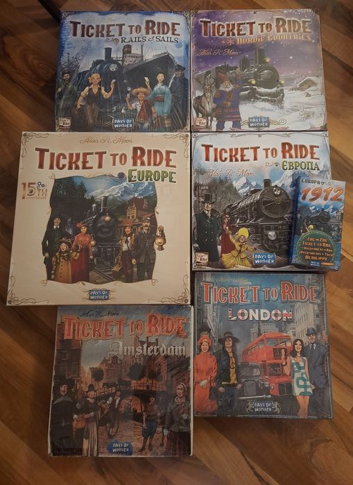 Настільна гра Ticket To Ride