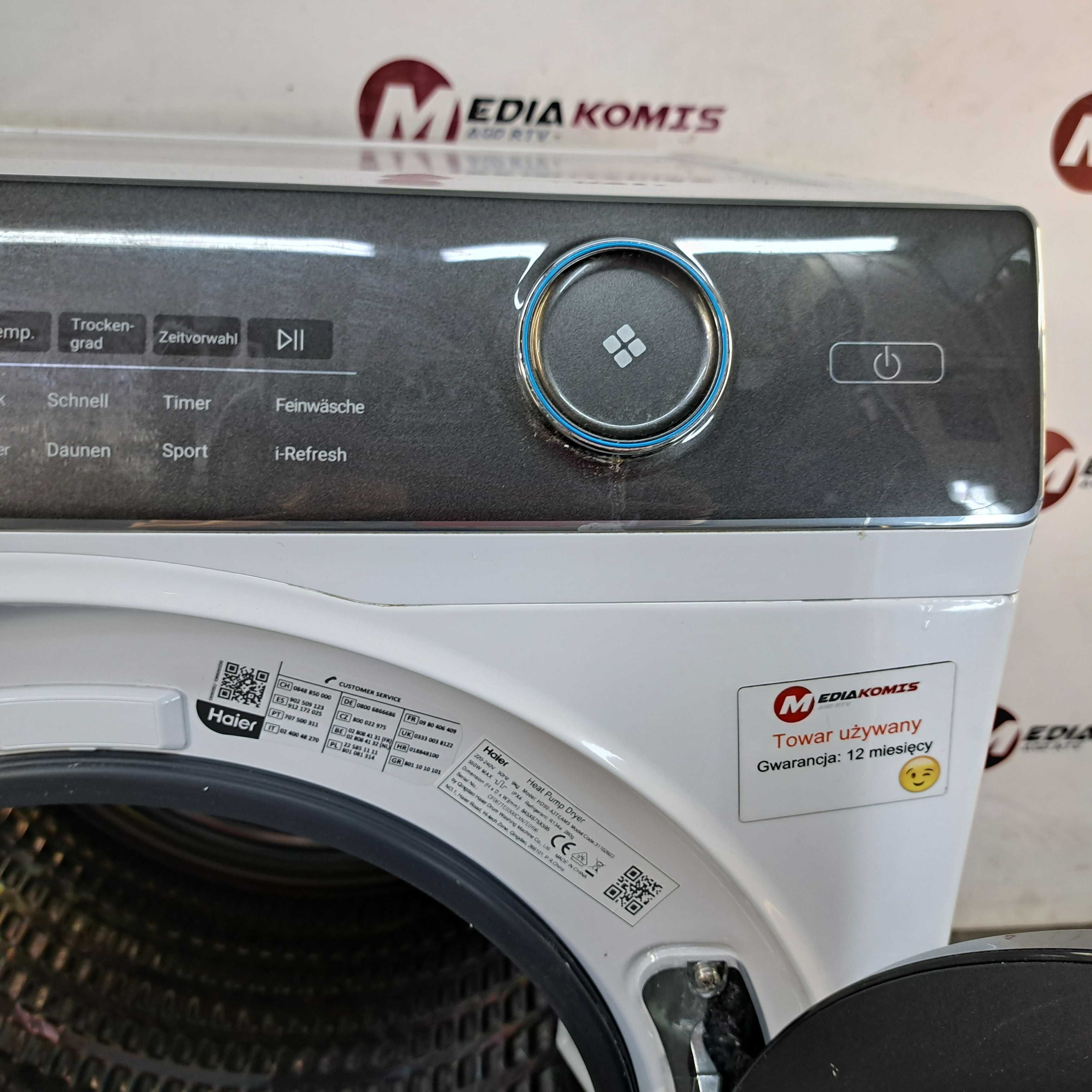 Suszarka Haier HD90-A3TEAM5 [12mscy-gwar] A+++ / 9kg / 60cm gł [2]