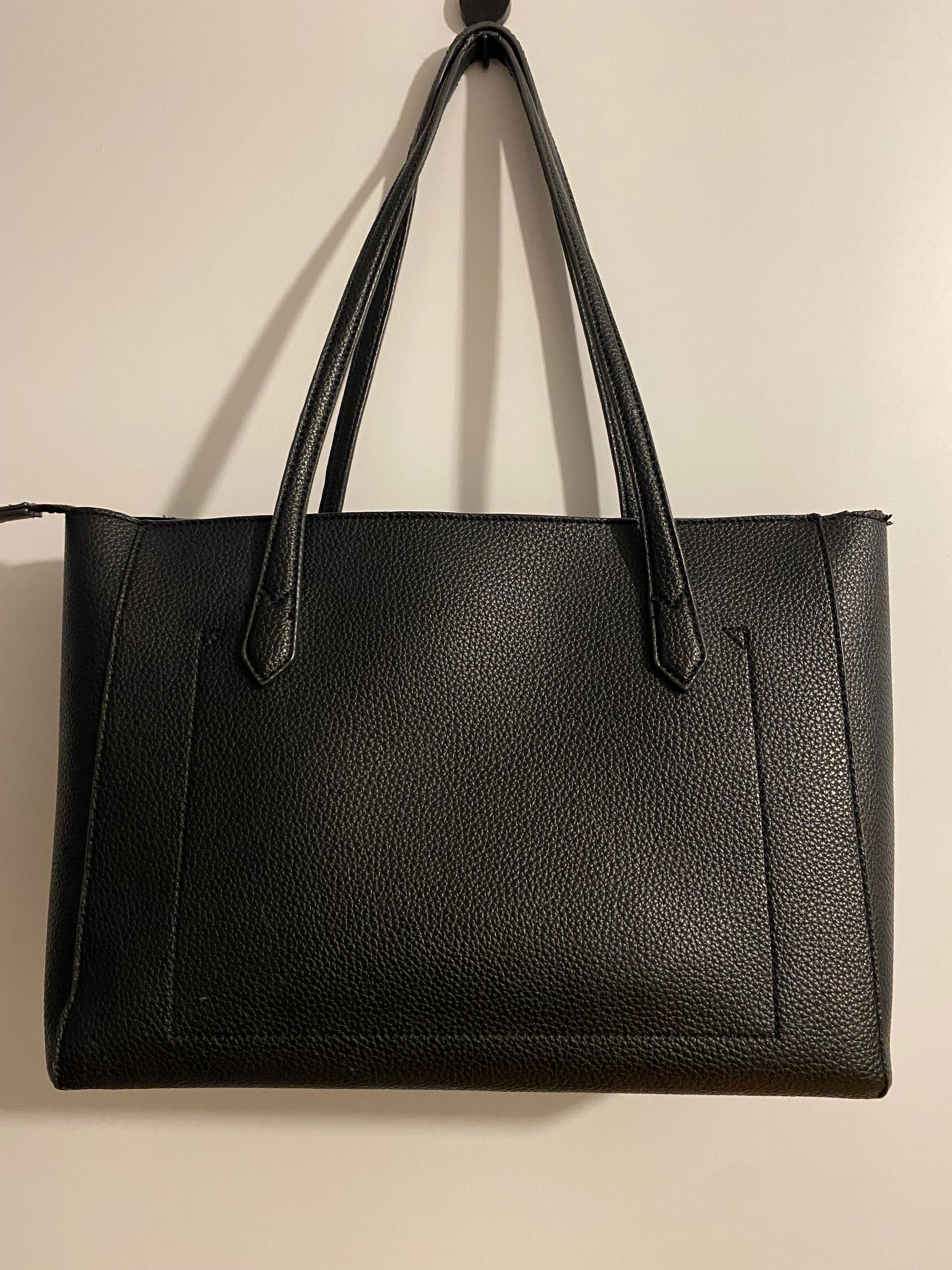 Torebka czarna  shopper guess/ torebka na ramię