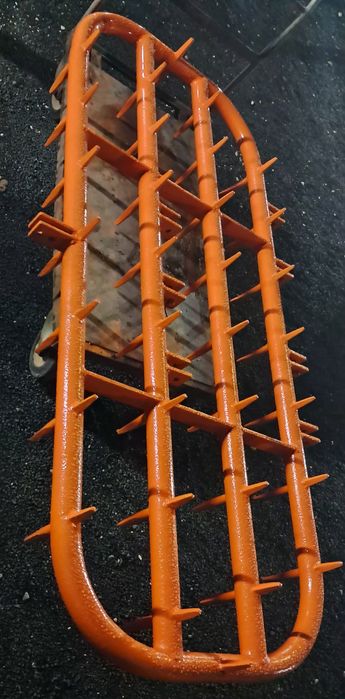 Grade tornos ou bicos descentrada