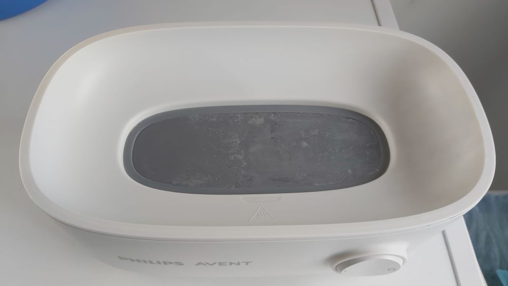 Esterilizador elétrico Advanced, da Philips AVENT - branco medio liso