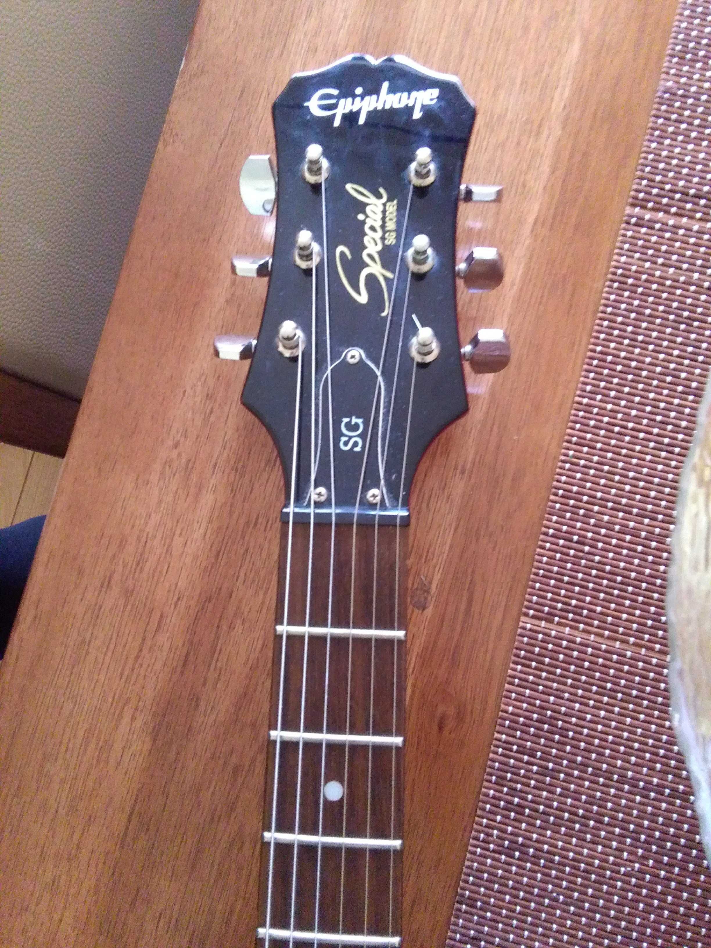 Gitara epiphone sg  + piecyk