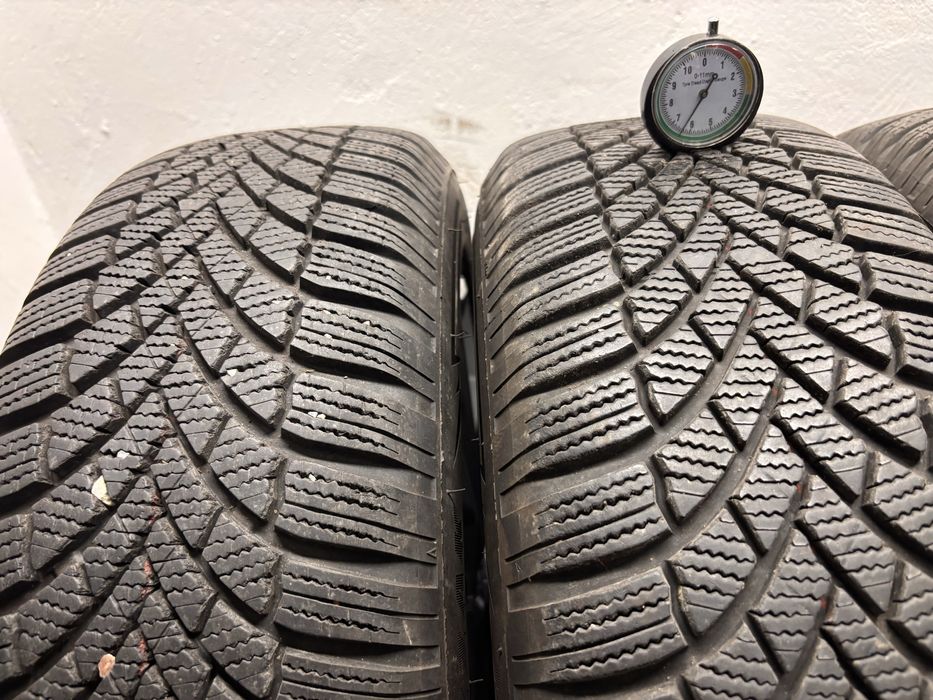 Oryginalne Koła zimowe Nissan 16” 5x114,3 205/60 Bridgestone 7,8mm 22r