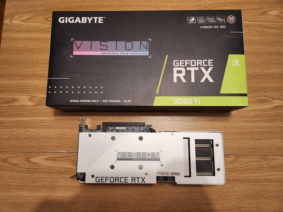 Продам Gigabyte RTX 3060 TI 8 GB Vision OC rev 2.0