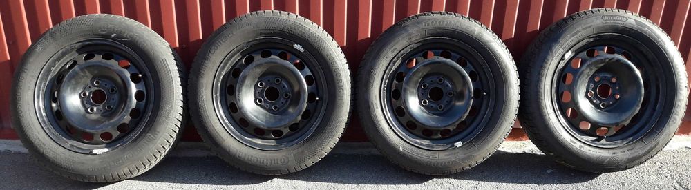 Шины 205 60 16 зима, 2 шт. Continental TS870P, Goodyear UltraGrip