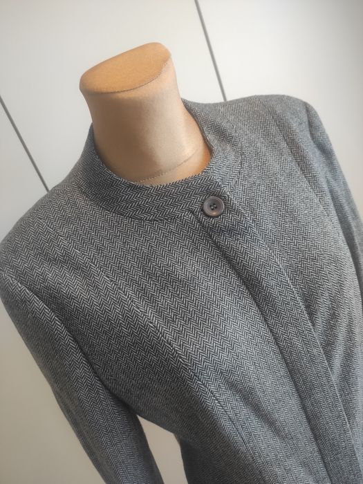 Tweedowy żakiet vintage