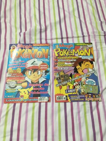 Revista Pokémon “Magic” c/ posters incluídos