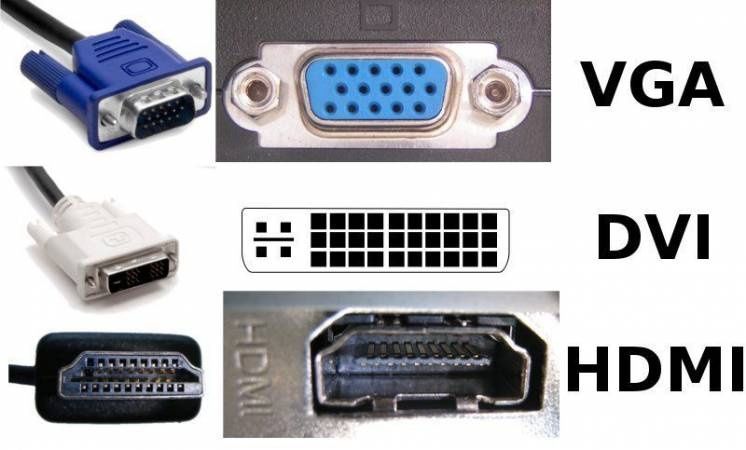 Кабель питания 2pin 3pin HDMI DVI VGA Европа новые и б.у 
VGA DVI HDMI