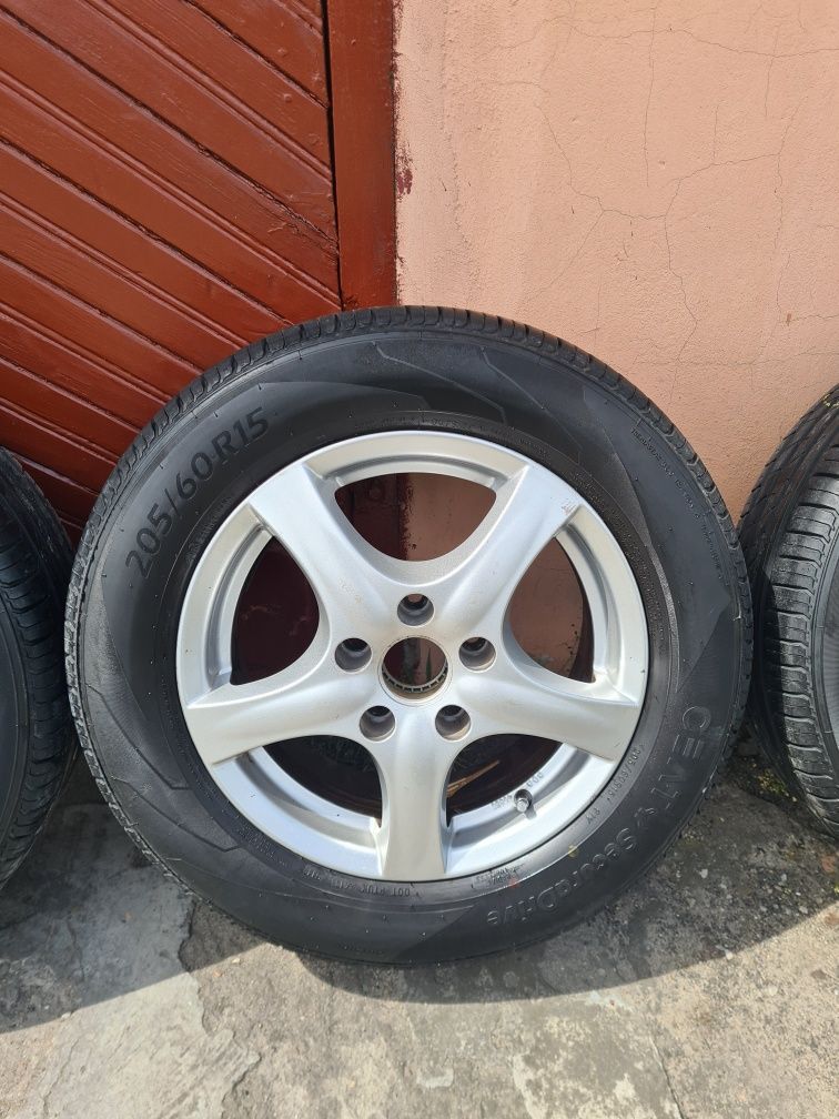 Alufelgi 15 5x112 VW/Audi/Skoda 205/60/15