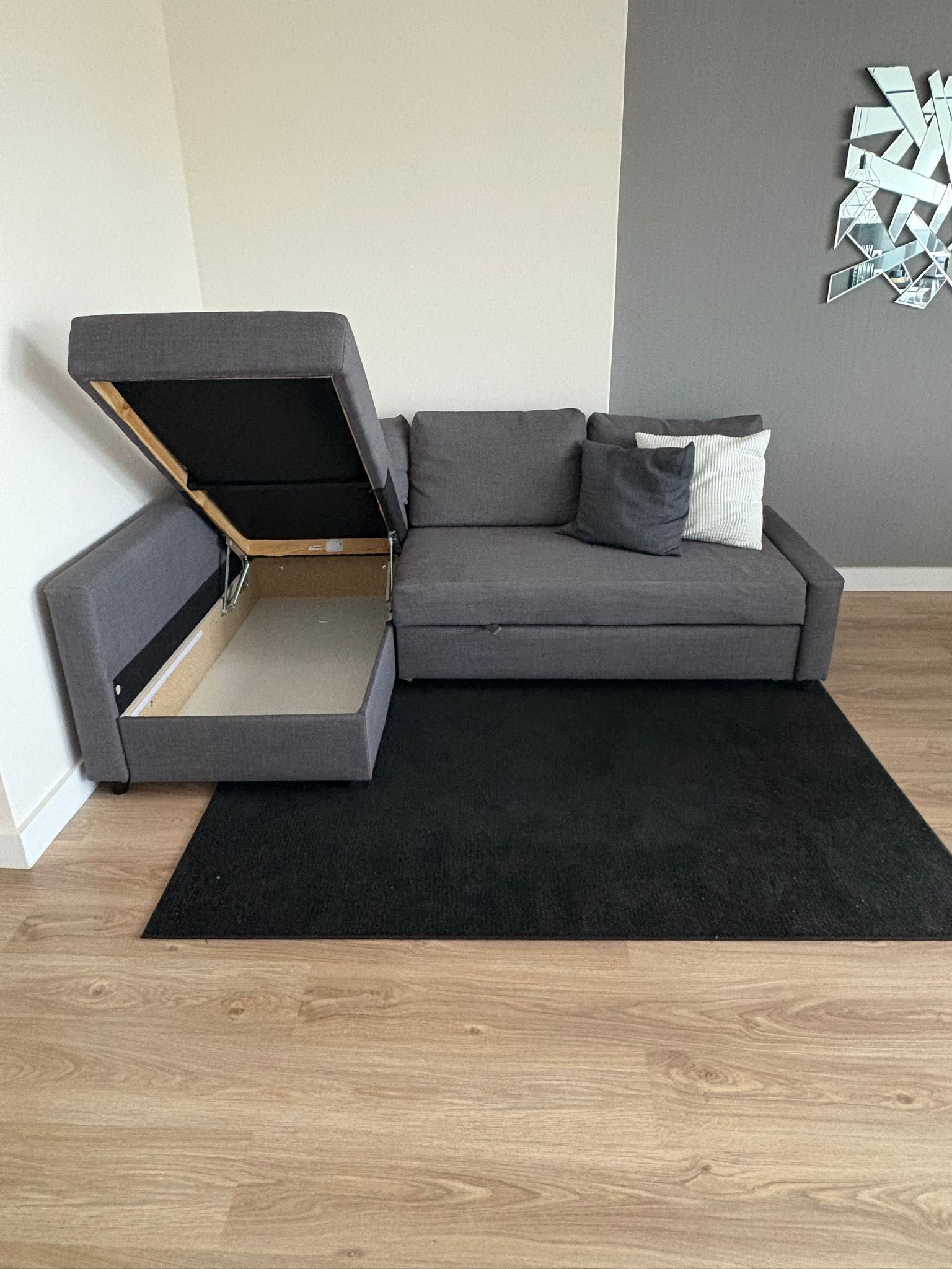 Sofá chaise long e cama