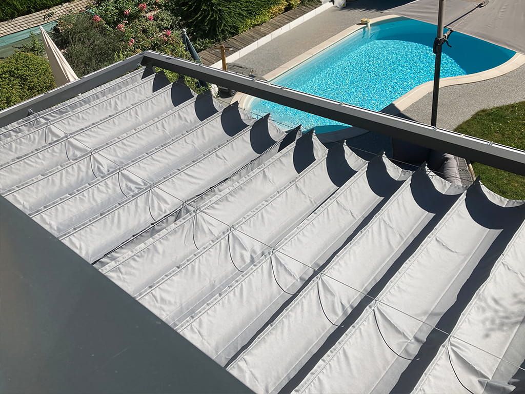 Roleta rzymska pozioma premium Decor 4x4