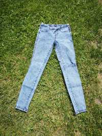 Legginsy koloru jeans getry rozmiar 38