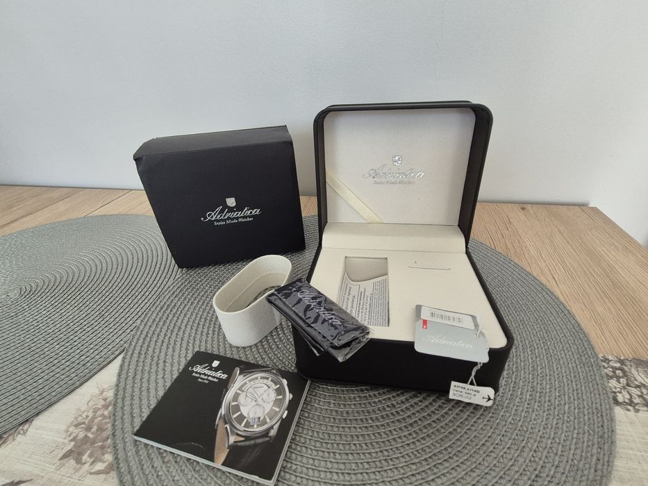 Pudełko etui do zegarka adriatica
