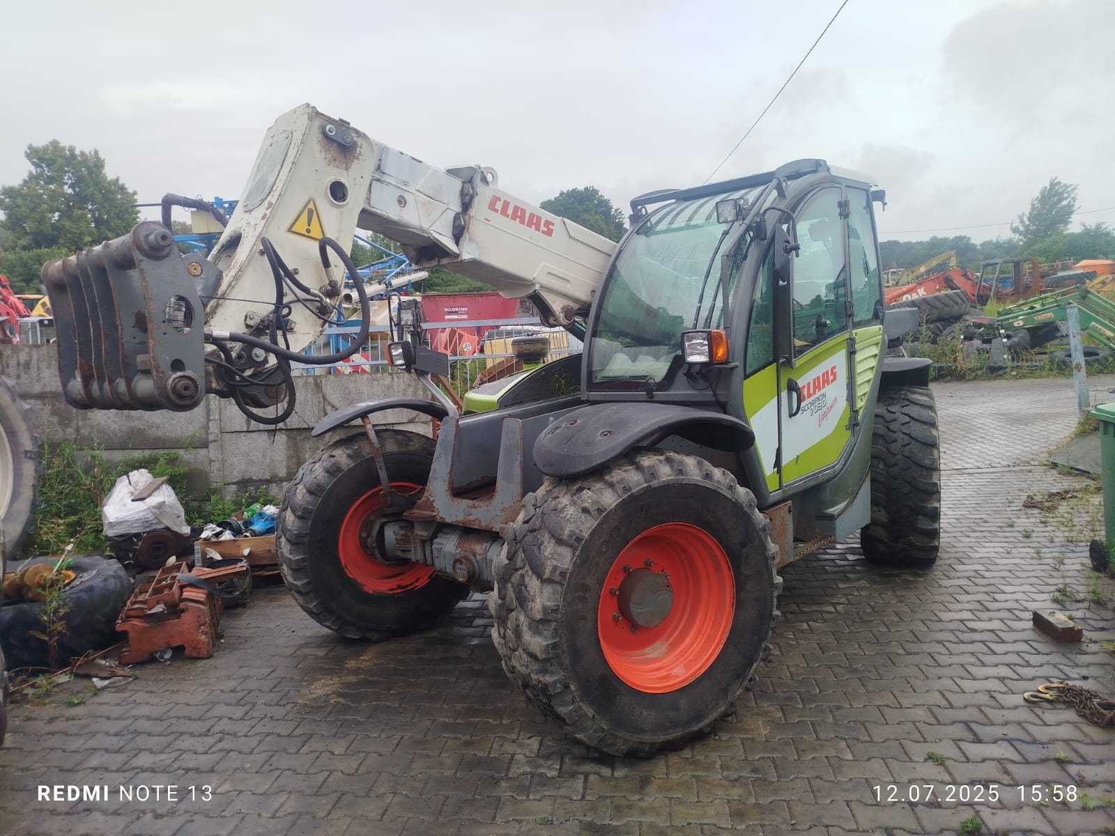 ladowarka teleskopowa claas nie jcb